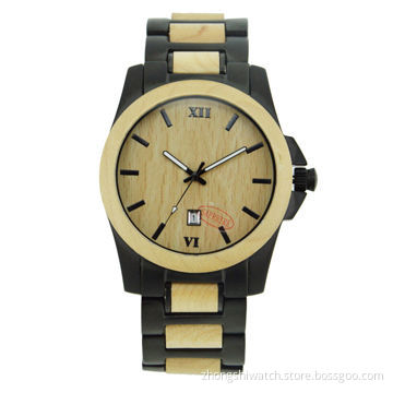 American popular watches in fashion, brand-new style and good quality, wood grain case and band